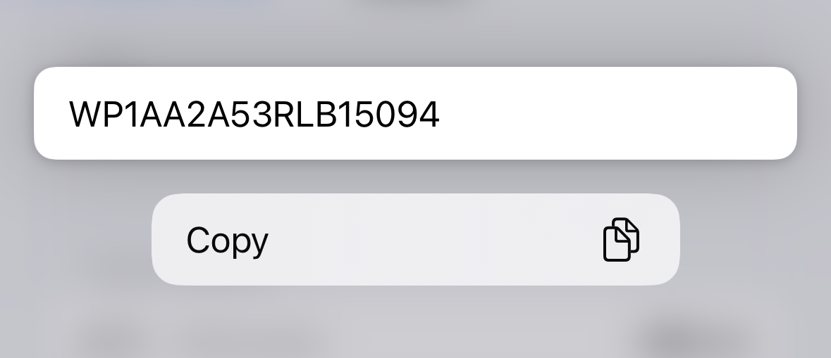 A workaround copy menu that appears when tap-and-holding on text in iOS